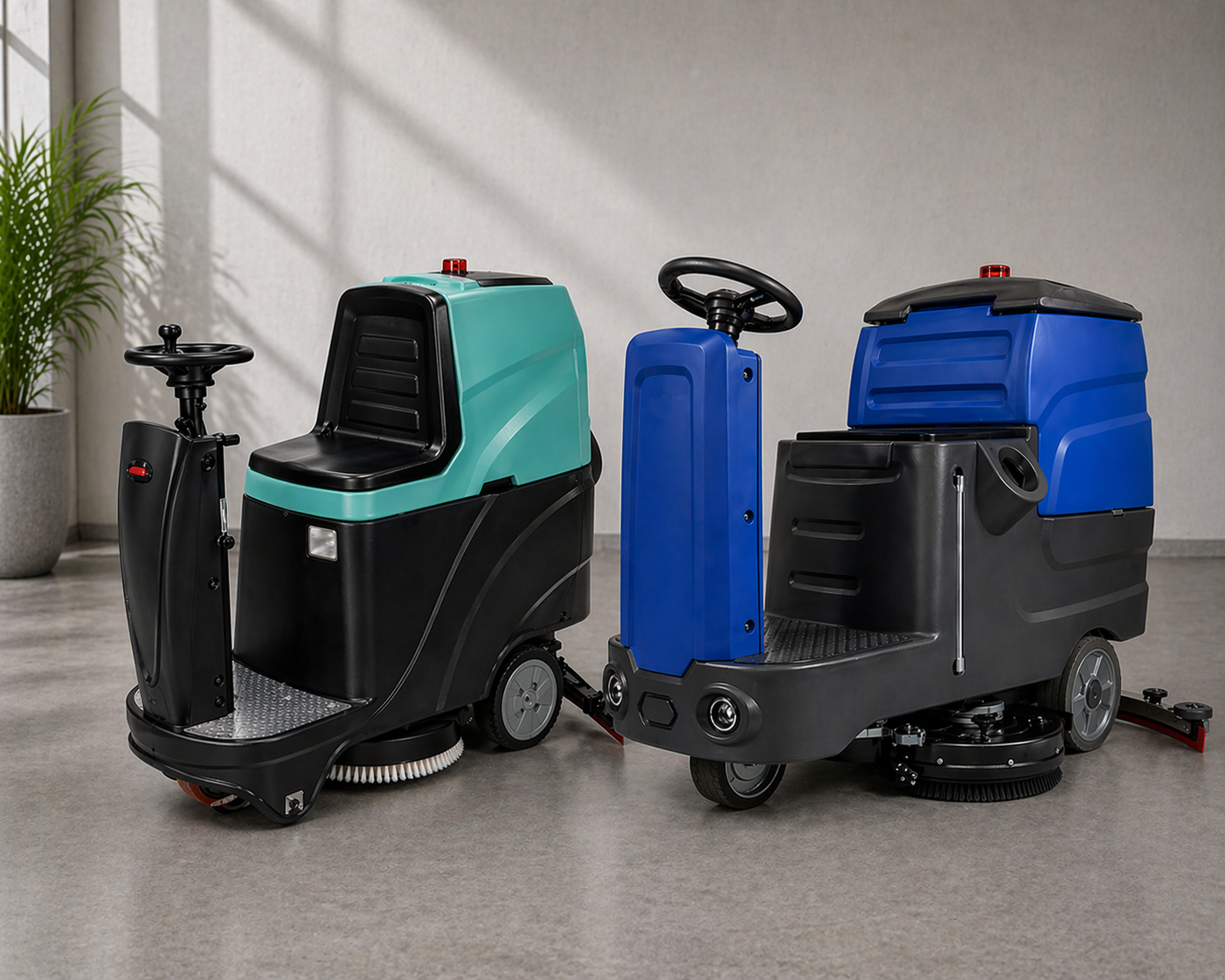 Ride-On Scrubber Dryers